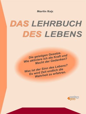 cover image of Das Lehrbuch des Lebens--Die geistigen Gesetze